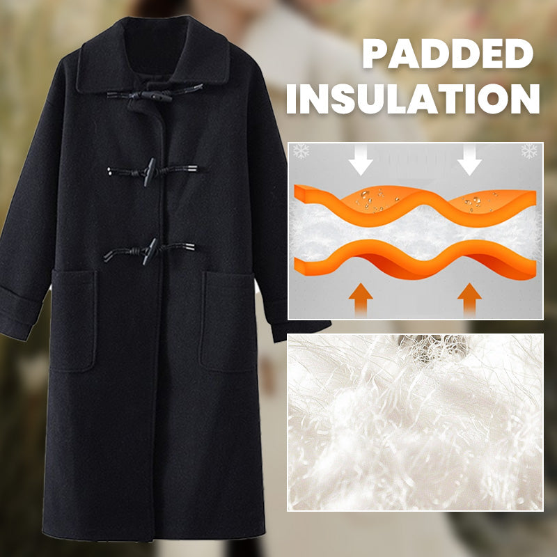❄️Winter Specials❄️ Women's Long Padded Duffle Coat