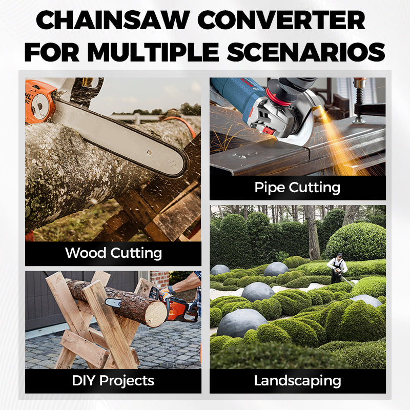 🎅Christmas sale🎁Electric Chain Saw Converter for Angle Grinder