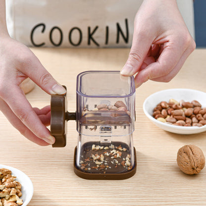 Multi-Purpose Hand-Cranked Nut Grinder