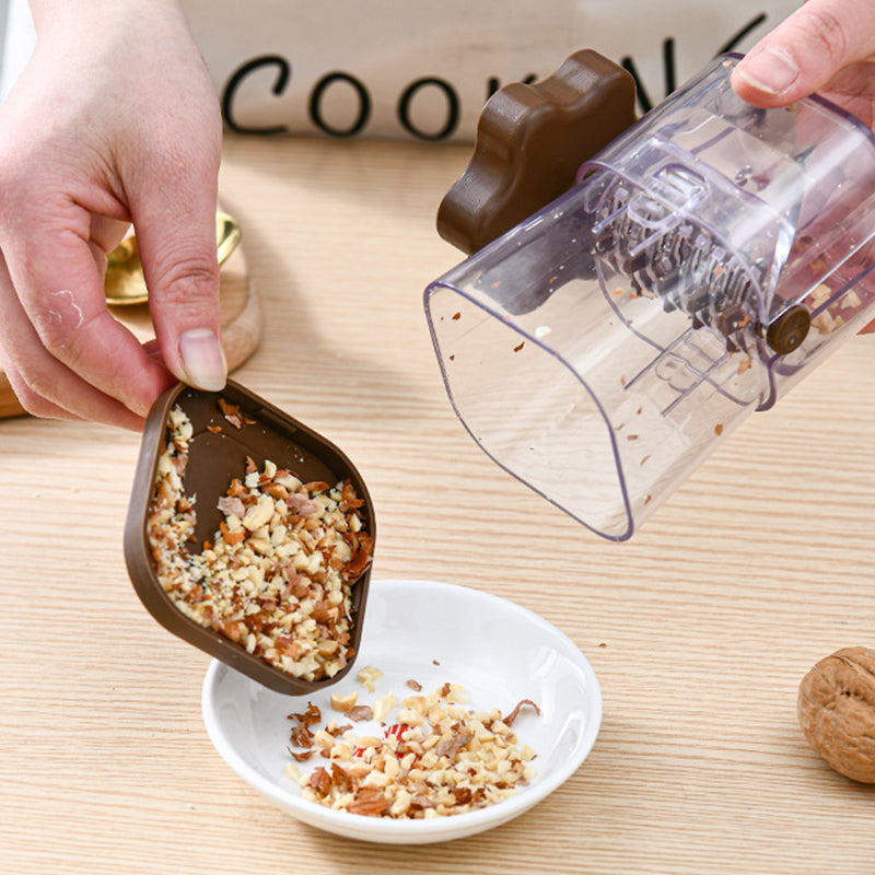 Multi-Purpose Hand-Cranked Nut Grinder