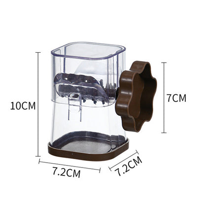 Multi-Purpose Hand-Cranked Nut Grinder