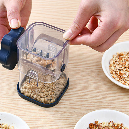 Multi-Purpose Hand-Cranked Nut Grinder