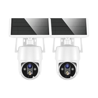 Year-End Sale 🎉Solar powered 360 degree outdoor surveillance camera with full color night vision