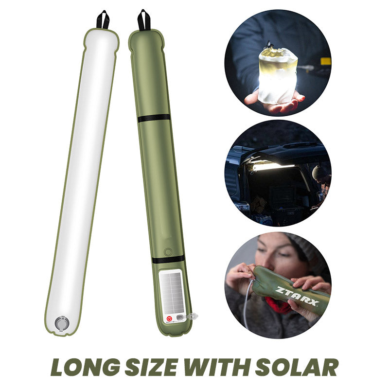 🌿💧Rechargeable LED Inflatable Camping Tube Light
