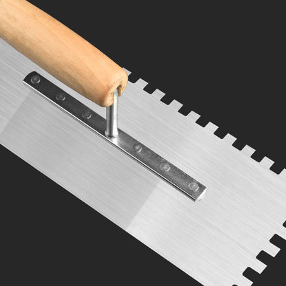 🔥Tile Tool Serrated Trowel