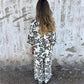 🔥Big Sale 50% OFF🔥Women’s Stylish Print Lapel Button Shirt and Wide-leg Pants 2-piece Set