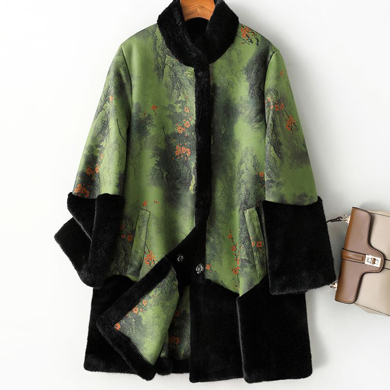 ❄️Winter Specials❄️Women's Fashion Thickened Faux Fur Coat