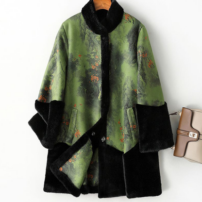 ❄️Winter Specials❄️Women's Fashion Thickened Faux Fur Coat