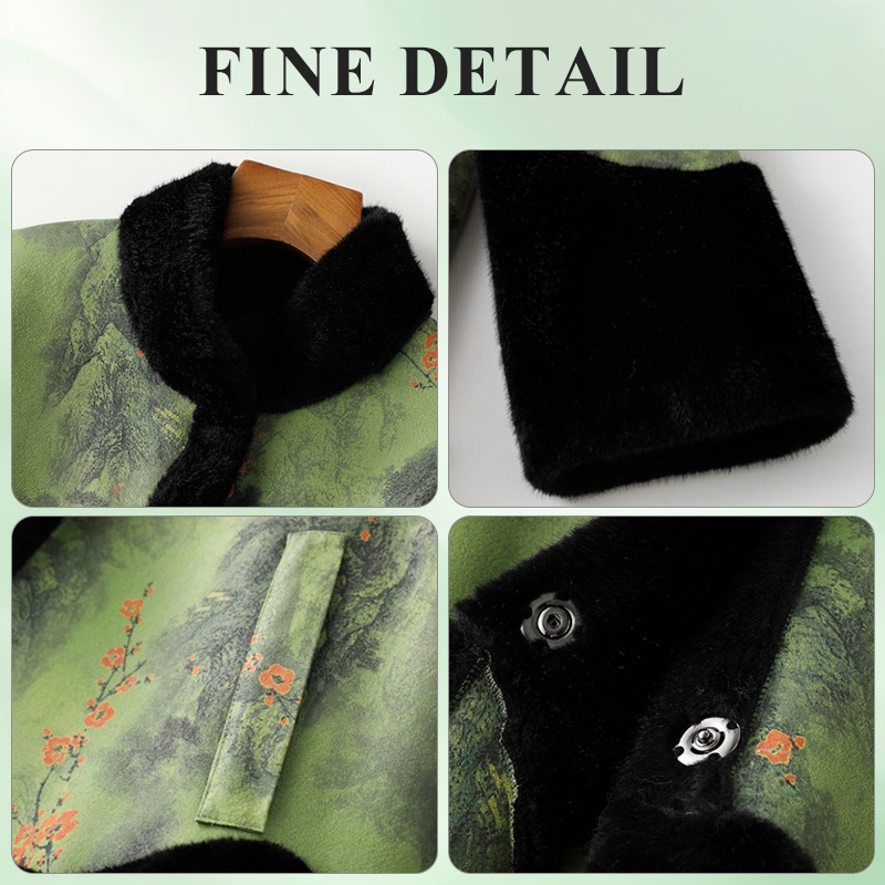 ❄️Winter Specials❄️Women's Fashion Thickened Faux Fur Coat