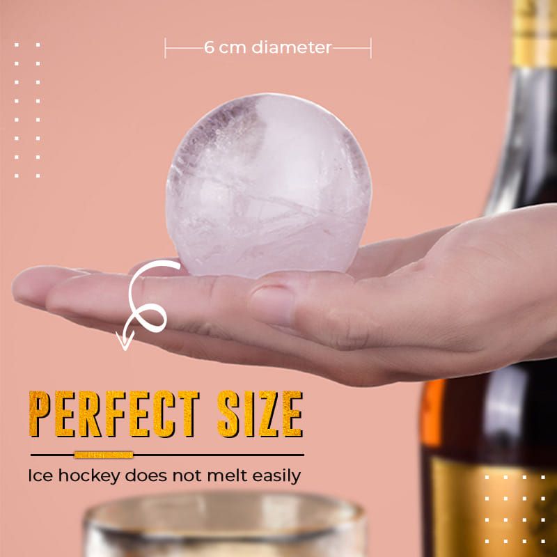 💐50% OFF ! DIY Whisky Ice Balls – Slow Melt, No Watered-Down Taste 🥃❄️【Special Offer】