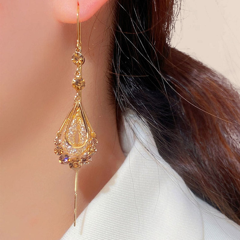 💥Hot Sale✨Teardrop earrings for women with gemstones