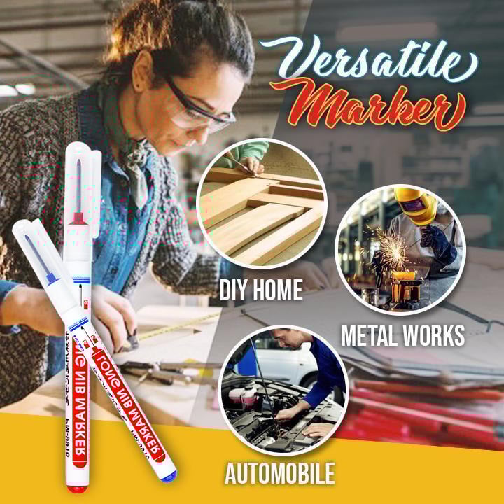 💥Buy 2 Get 2 Free🔥Long Head Deep Hole Marker
