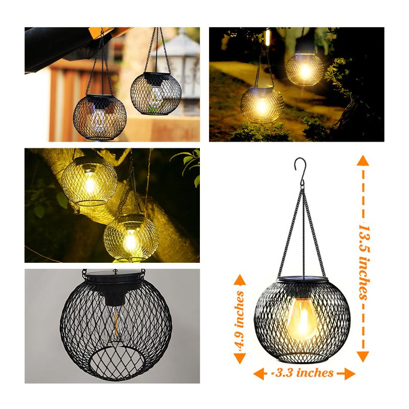 💡🌟Retro Metal Solar Lanterns