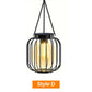💡🌟Retro Metal Solar Lanterns