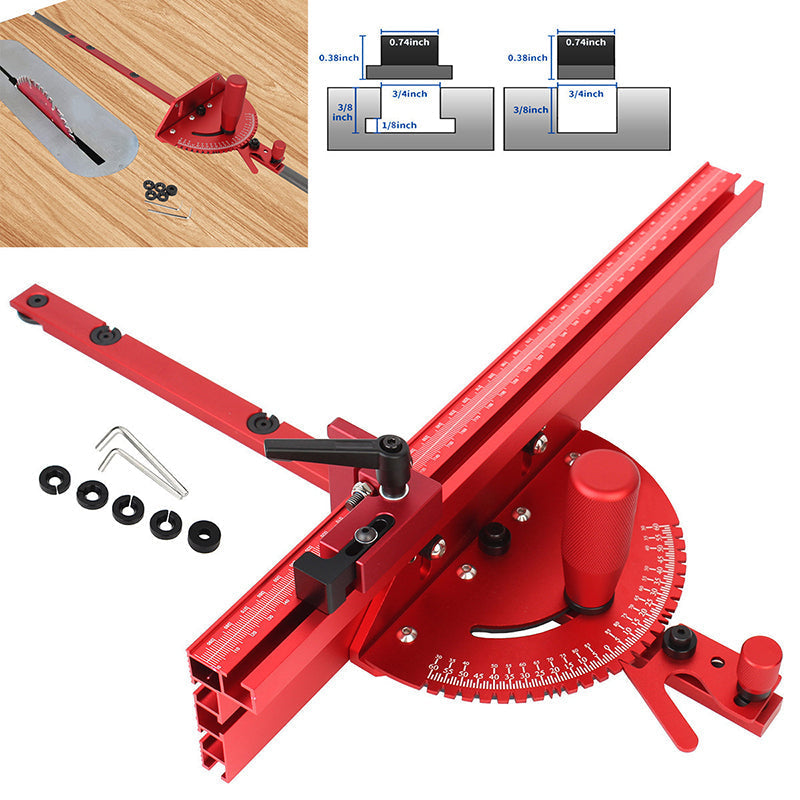 📢📢50% OFF!! ⏰💥 Precision Aluminum Beveled Baffle Plates—Quick Adjustment, Precise Guidance. Save Time, Materials, and Effort 🚀