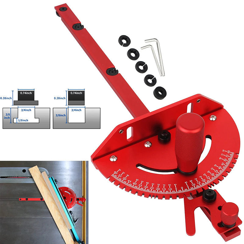 📢📢50% OFF!! ⏰💥 Precision Aluminum Beveled Baffle Plates—Quick Adjustment, Precise Guidance. Save Time, Materials, and Effort 🚀