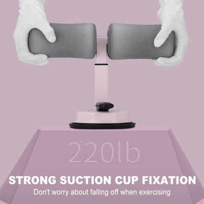 Suction cup type sit-up assistant
