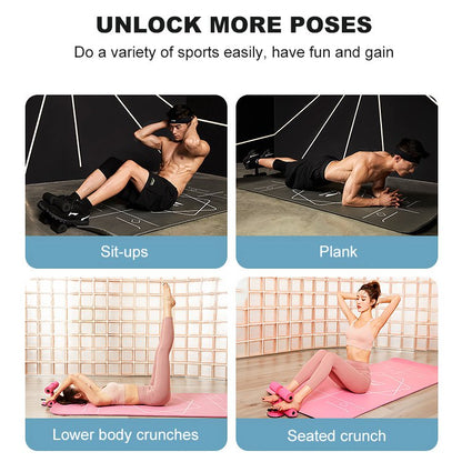 Suction cup type sit-up assistant