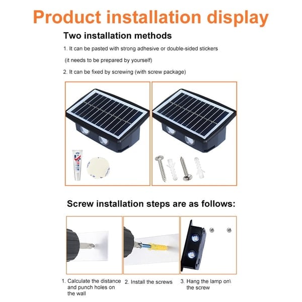 💡 50% OFF NOW! ☀️ Solar Powered Wall Light – Auto On/Off, Weatherproof & Energy Saving 🏡