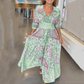 🌸 2026 Spring-Summer Trending | Elegant Floral Maxi Dress | Flow & Feminine Silhouette 💃【-50%】