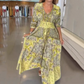 🌸 2026 Spring-Summer Trending | Elegant Floral Maxi Dress | Flow & Feminine Silhouette 💃【-50%】