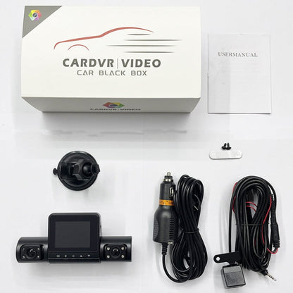 🔥Hot Sale（💥50%OFF）🚗1080P 4-Channel Dash Cam with Night Vision