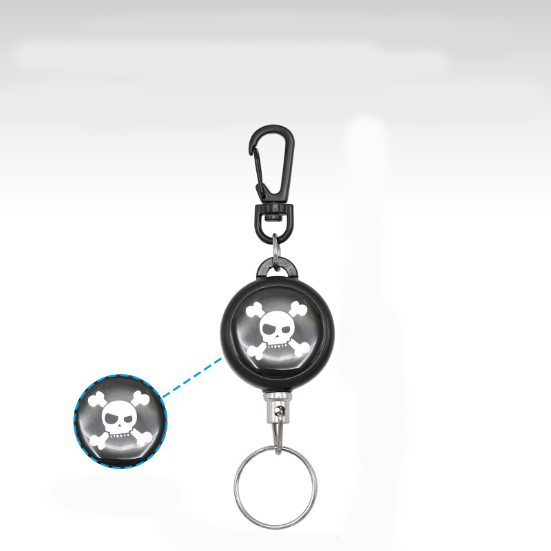 🔑 BUY 1 GET 1 FREE! 🌀 Heavy-Duty Retractable Keychain – Durable Cable, Compact Design & Secure Key & Card Holder 💳