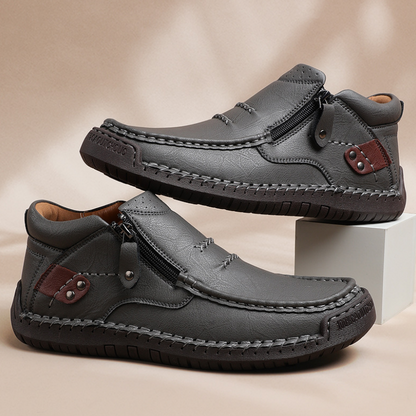 🔥2025 Hot Sale🌟Men's Retro Outdoor Casual PU Shoes