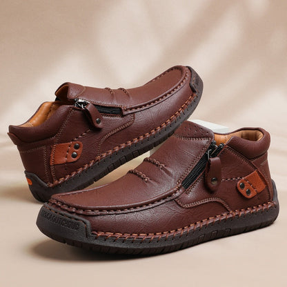 🔥2025 Hot Sale🌟Men's Retro Outdoor Casual PU Shoes