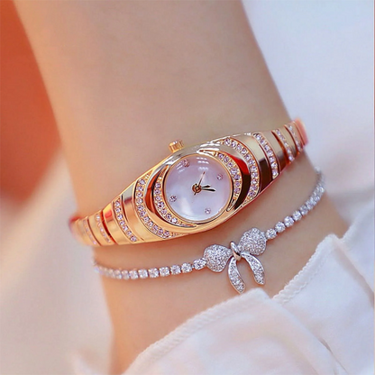 🎁✨😍 Free shipping for orders over $50💎Women’s Rhinestone Bracelet Watch⌚