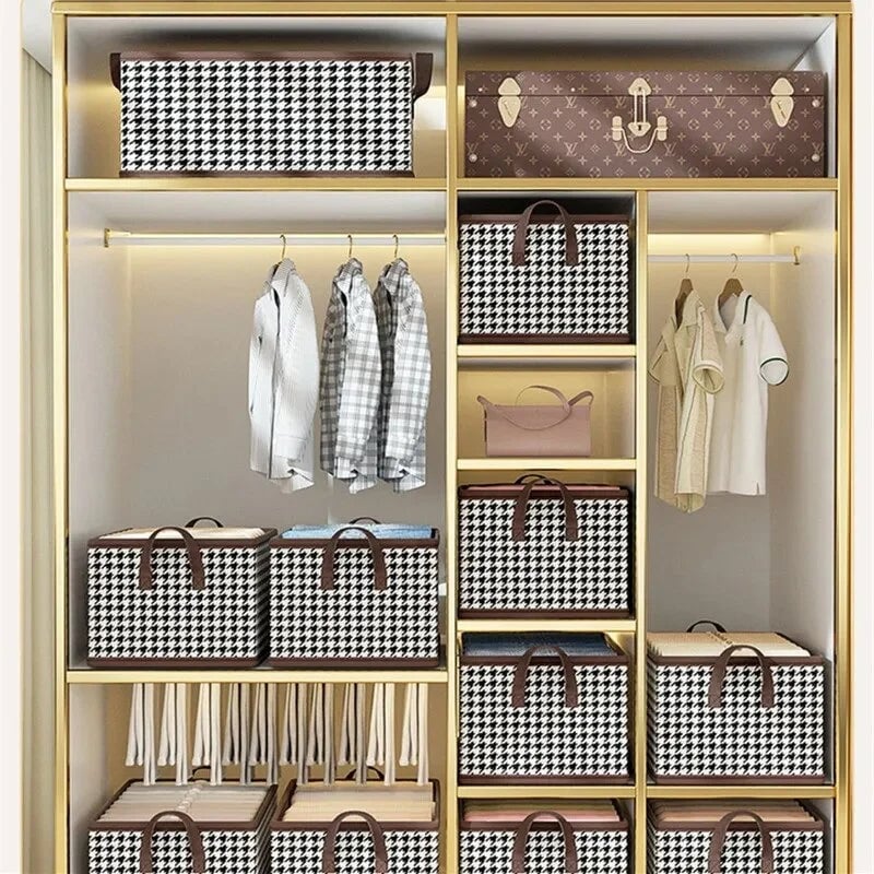 🔥 50% OFF! 👖 Foldable Jeans Organizer for Closet – Save 60% Space & Find Pants in 1 Second! 🏠
