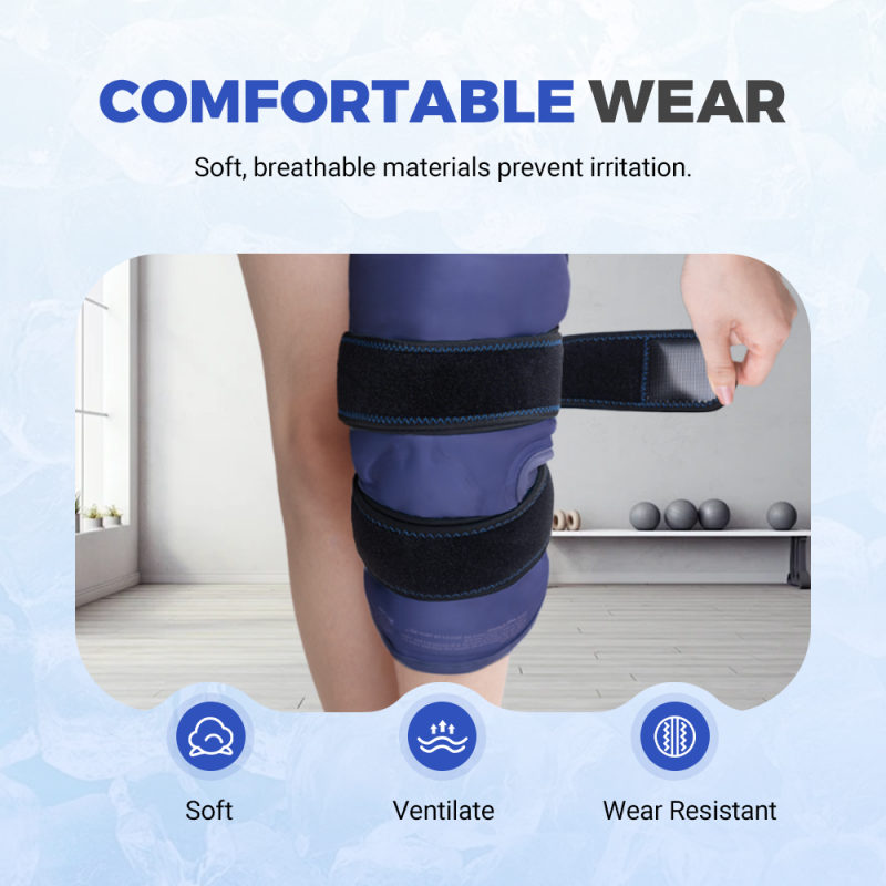 Hot & Cold Reusable Knee Ice Pack Wrap