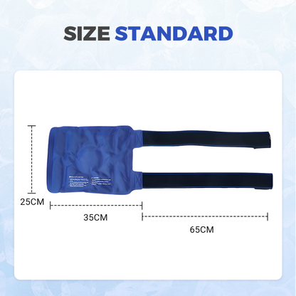 Hot & Cold Reusable Knee Ice Pack Wrap