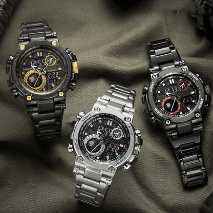 Men’s Multi-purpose Stylish Digital Quartz Watch