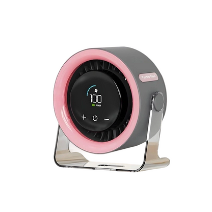 🔥Hot Sale（💥50%OFF）🔥100-Speed Mini Desk Fan with Digital Display
