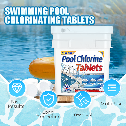 Effective Long Lasting Swimming Pool Chlorinating Tablets