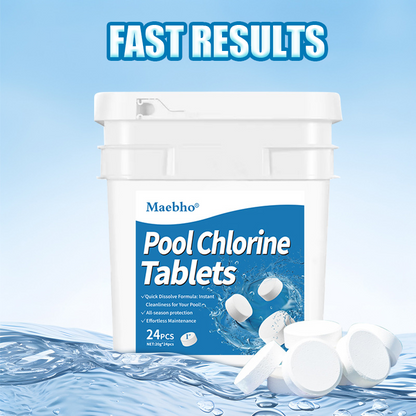 Effective Long Lasting Swimming Pool Chlorinating Tablets
