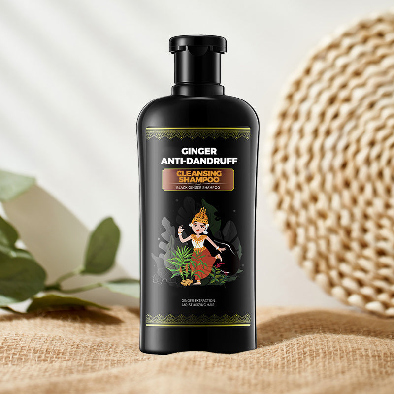 Ginger Anti-Dandruff Cleansing Shampoo+Free Hair care essential oil