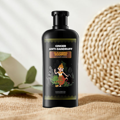 Ginger Anti-Dandruff Cleansing Shampoo+Free Hair care essential oil