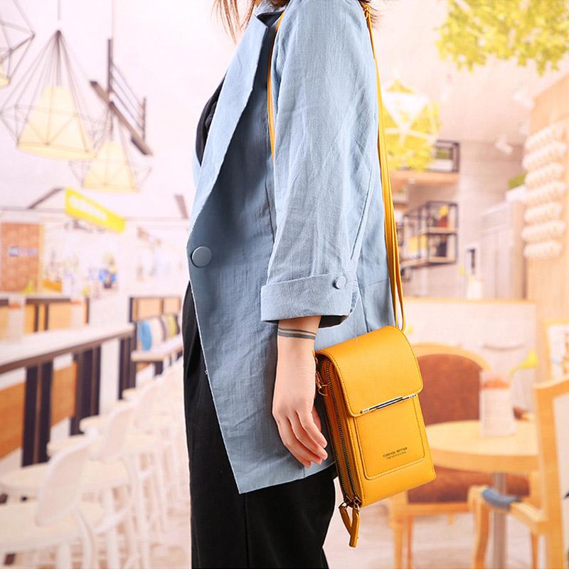 🔥Hot Sale 50% OFF -🎁Women's Touch Screen Mobile Phone Messenger bag