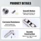 🔩 Smooth & Strong: 80/88 Zinc Alloy Window Pulley! ⚙️
