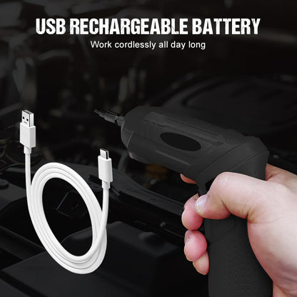 🔥Hot sale 50% discount⏳Rechargeable 3.6V battery screwdriver set🛠️