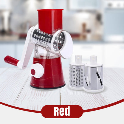 3 in 1 Rotary Cheese Grater Vegetable Slicer