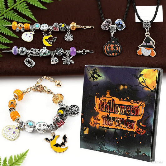 🎃👻Halloween DIY Treasures Charm Bracelet🎁