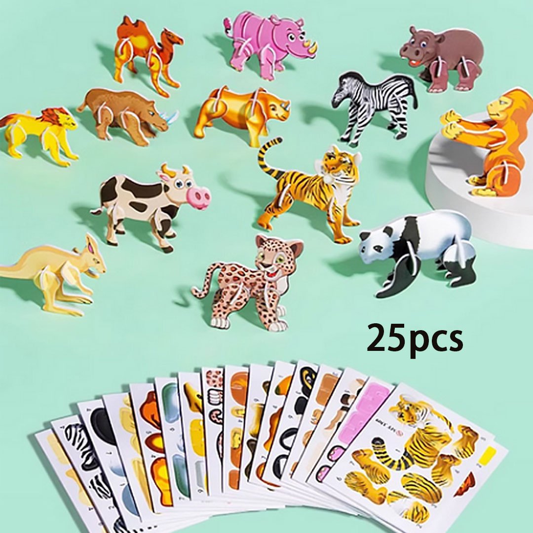 2025 Educational 3D Cartoon Puzzle