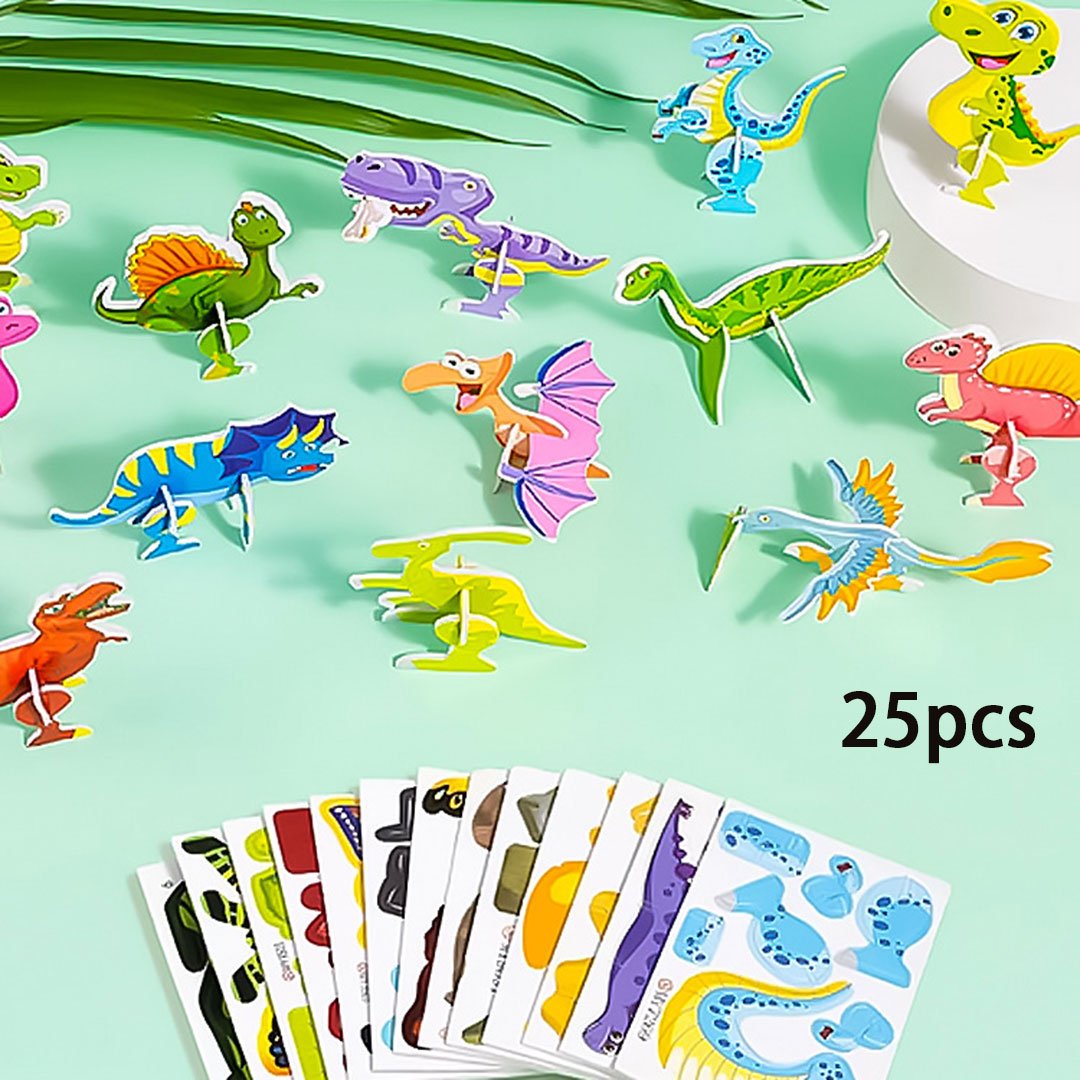 2025 Educational 3D Cartoon Puzzle