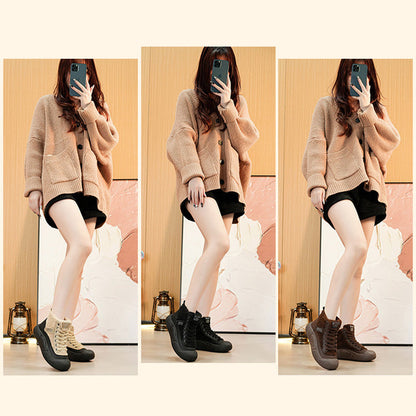 👢【Winter Gift】🔥Plush and warm women’s casual snow boots❣️