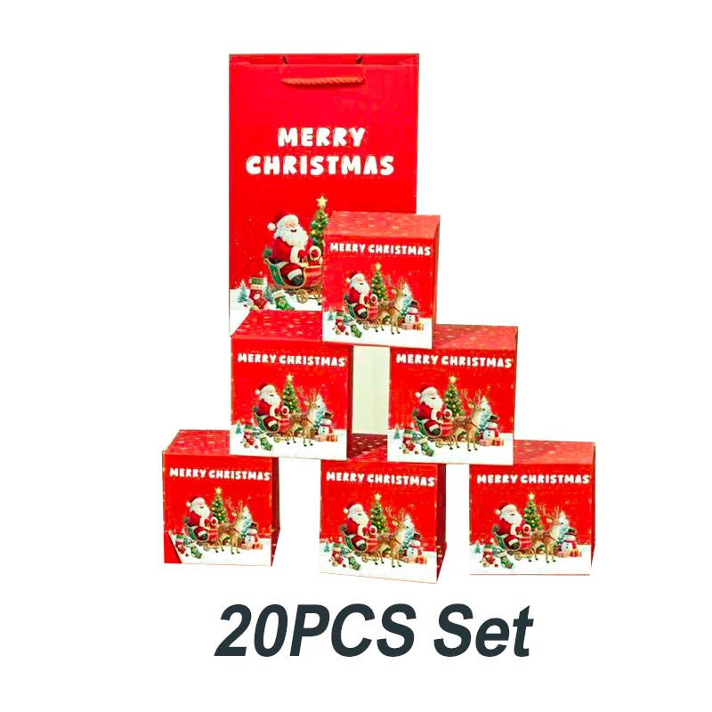 Unique Folding Bouncing Christmas Gift Box