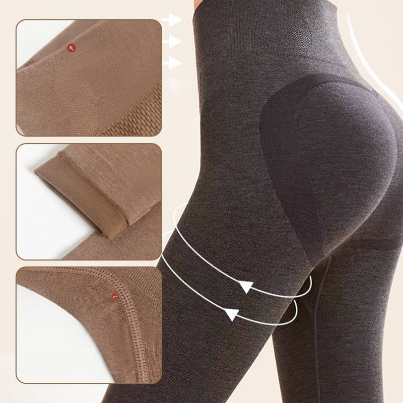 Women‘s Slim Fit High-Waist Thermal Leggings