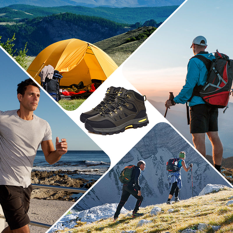 High-Top Lightweight Non-Slip Hiking Shoes